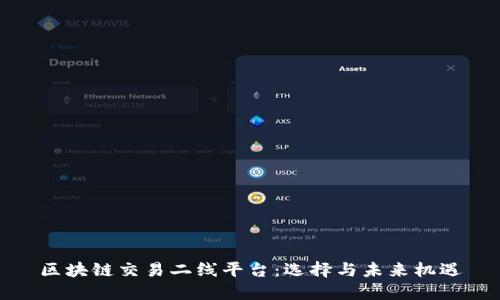 区块链交易二线平台：选择与未来机遇