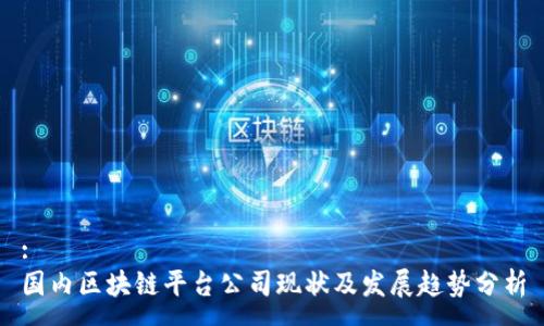 :
国内区块链平台公司现状及发展趋势分析