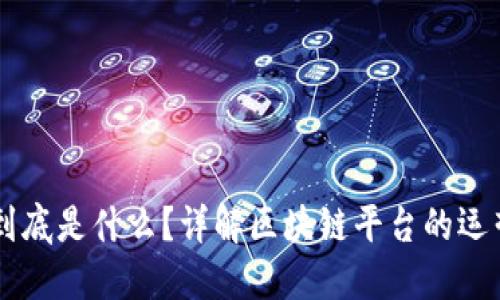 区块链到底是什么？详解区块链平台的运营与应用