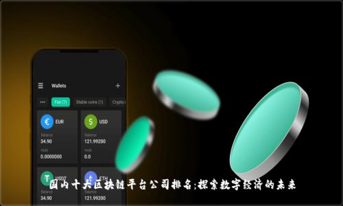 国内十大区块链平台公司排名：探索数字经济的未来