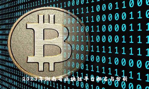 2023年湖南省区块链平台排名与分析
